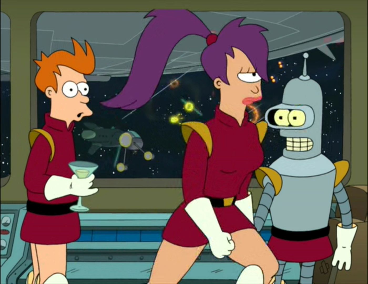 Futurama: When Aliens Attack | Season 2 | Episode 3