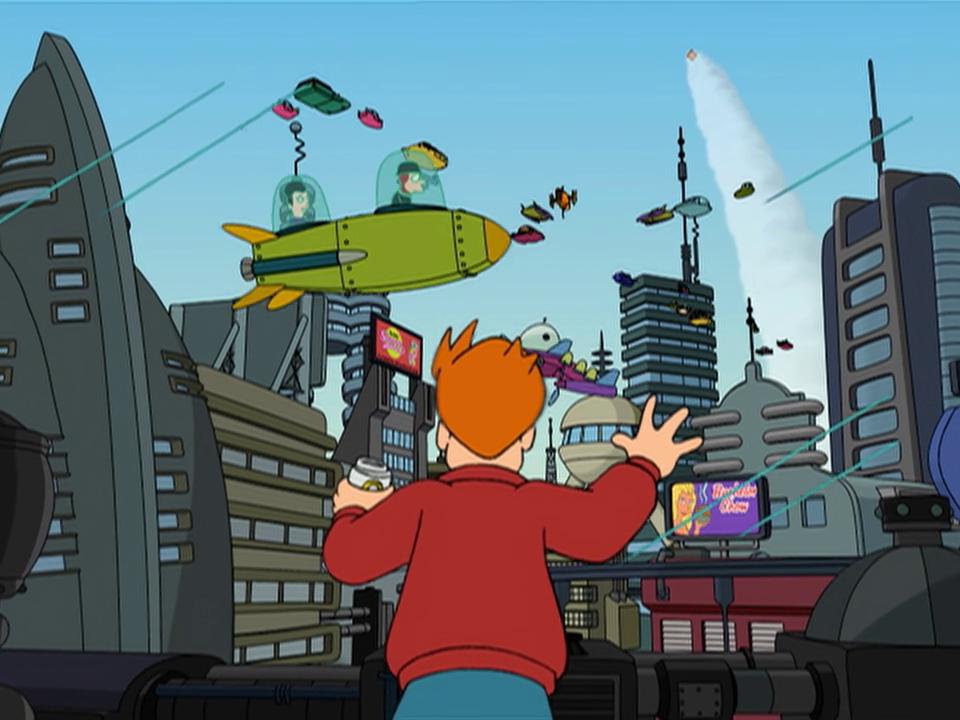 Futurama: Space Pilot 3000 | Season 1 | Episode 1