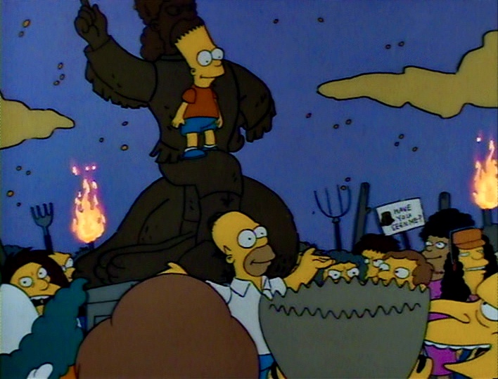 Die Simpsons: The Telltale Head | Season 1 | Episode 8