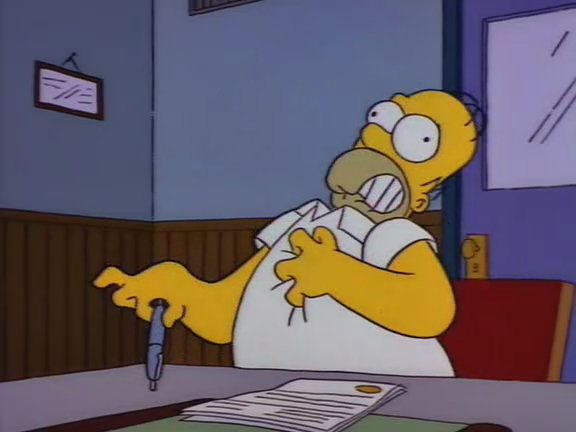 Die Simpsons: Homer's Triple Bypass | Season 4 | Episode 11