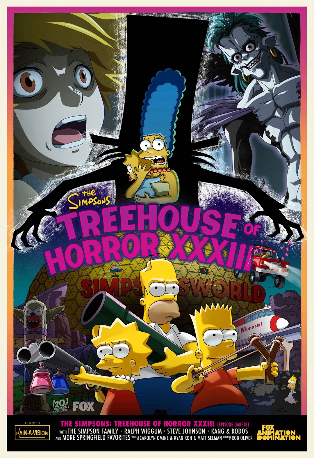 Die Simpsons: Treehouse of Horror XXXIII | Season 34 | Episode 6