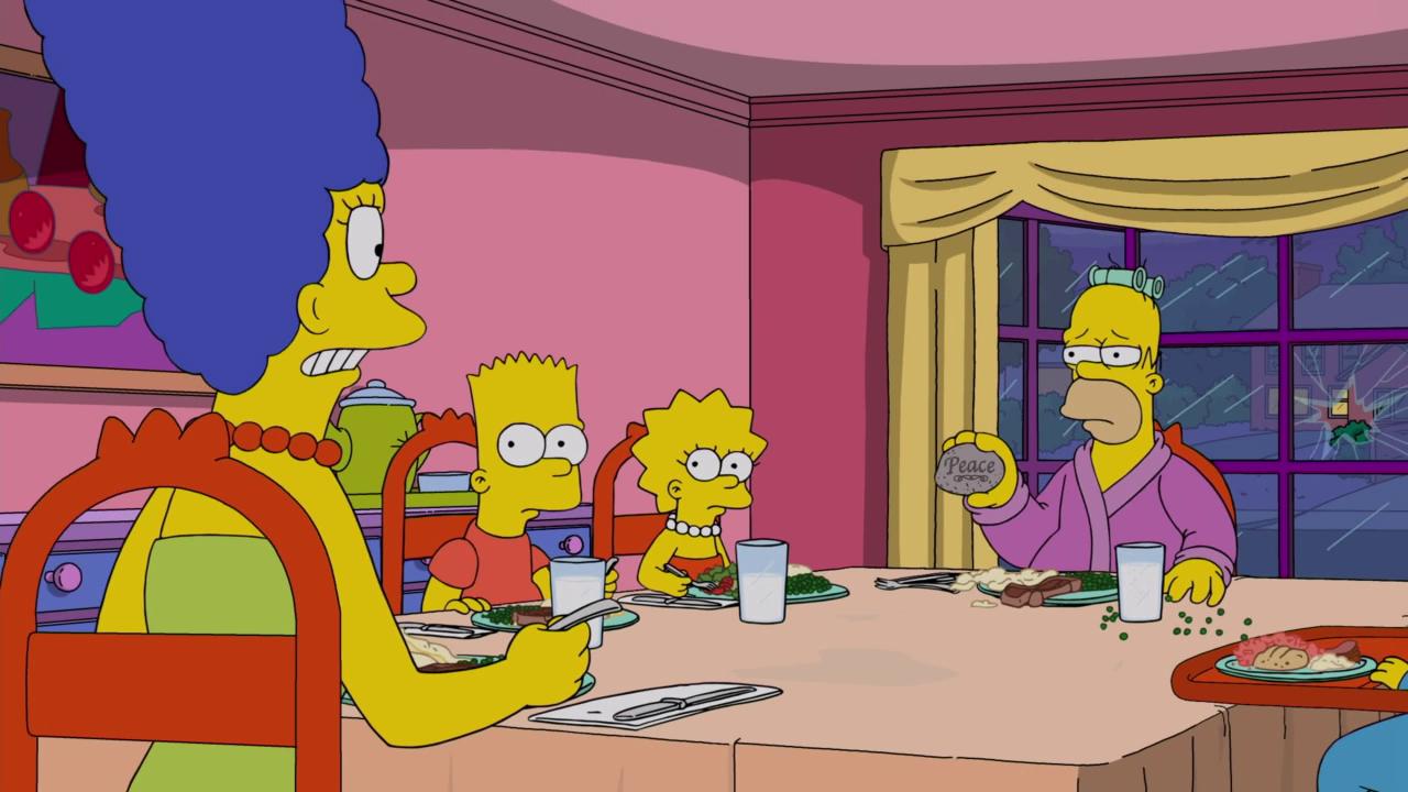 Die Simpsons: Crystal Blue-Haired Persuasion | Season 30 | Episode 23