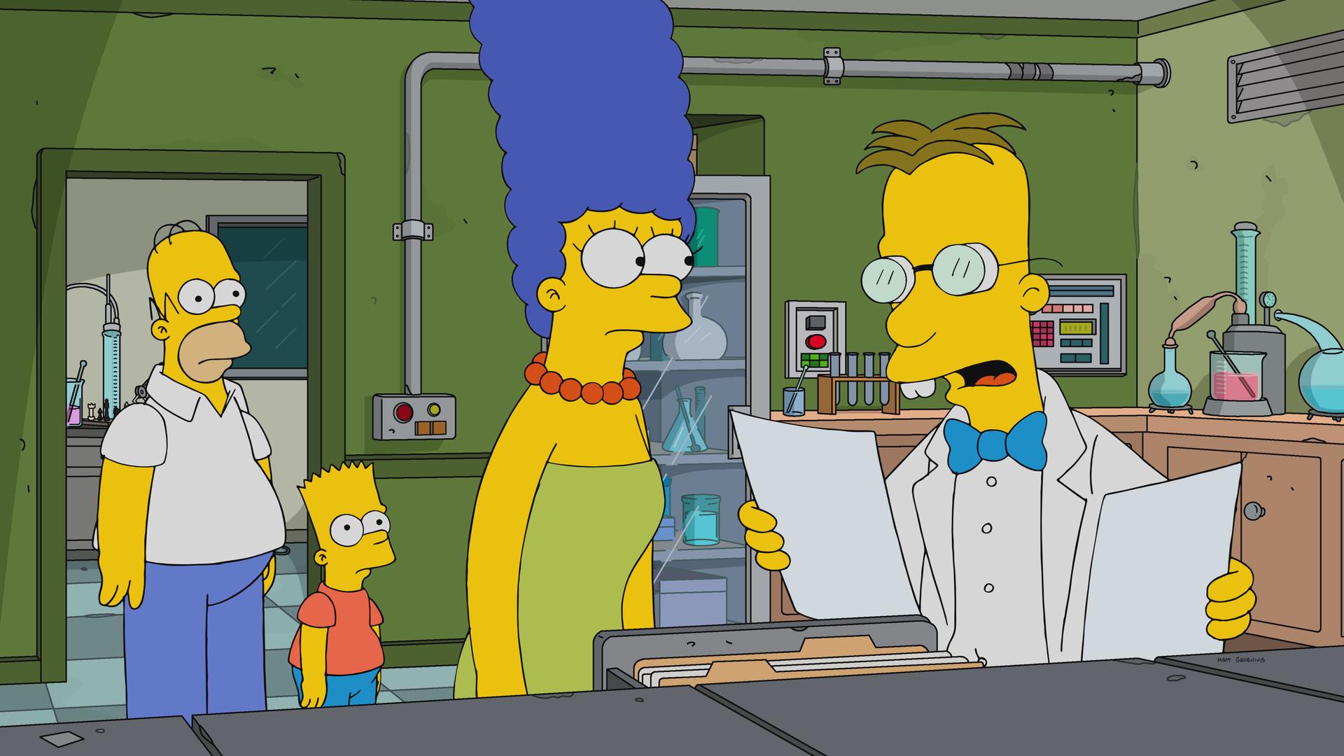 Die Simpsons: Frink Gets Testy | Season 29 | Episode 11