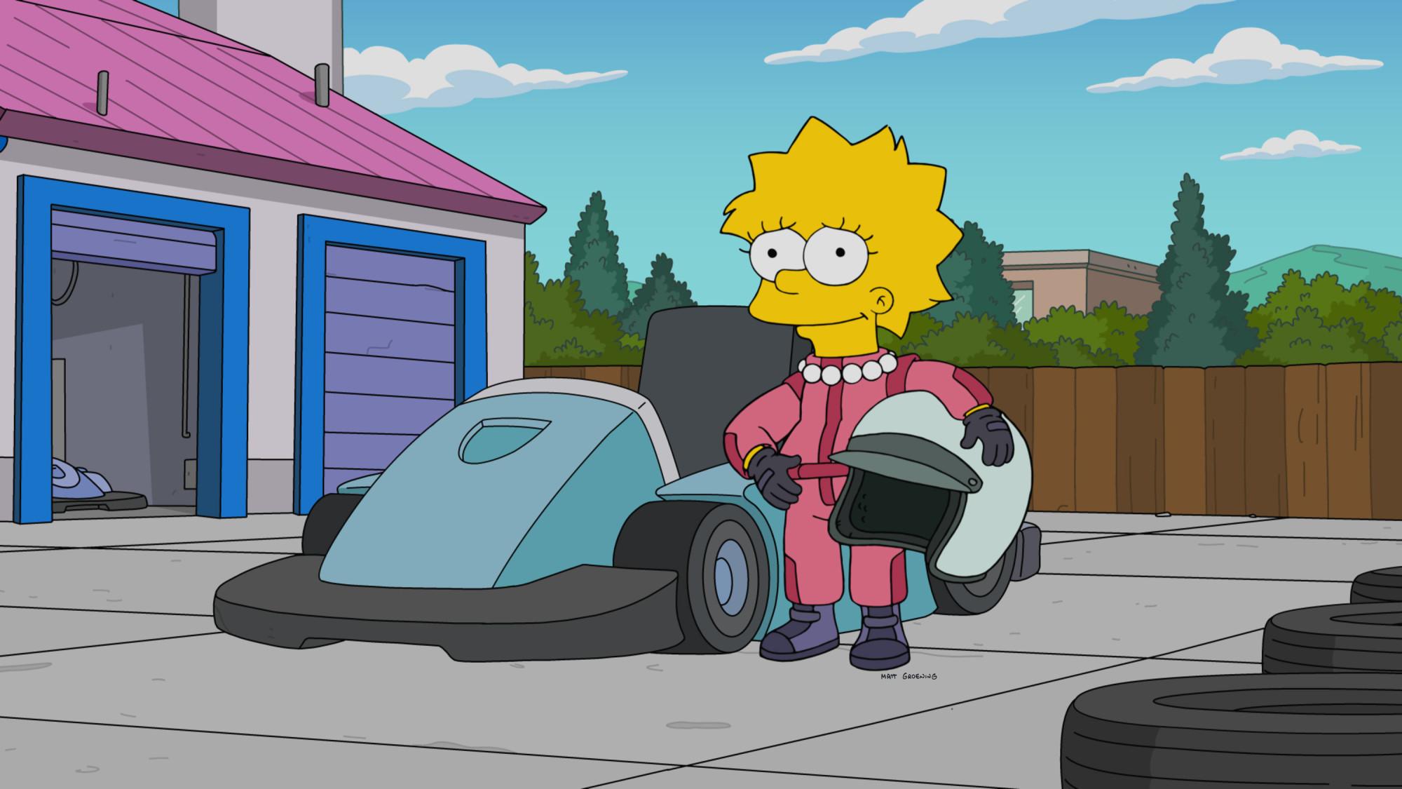 Die Simpsons: Lisa Gets an F1 | Season 35 | Episode 12