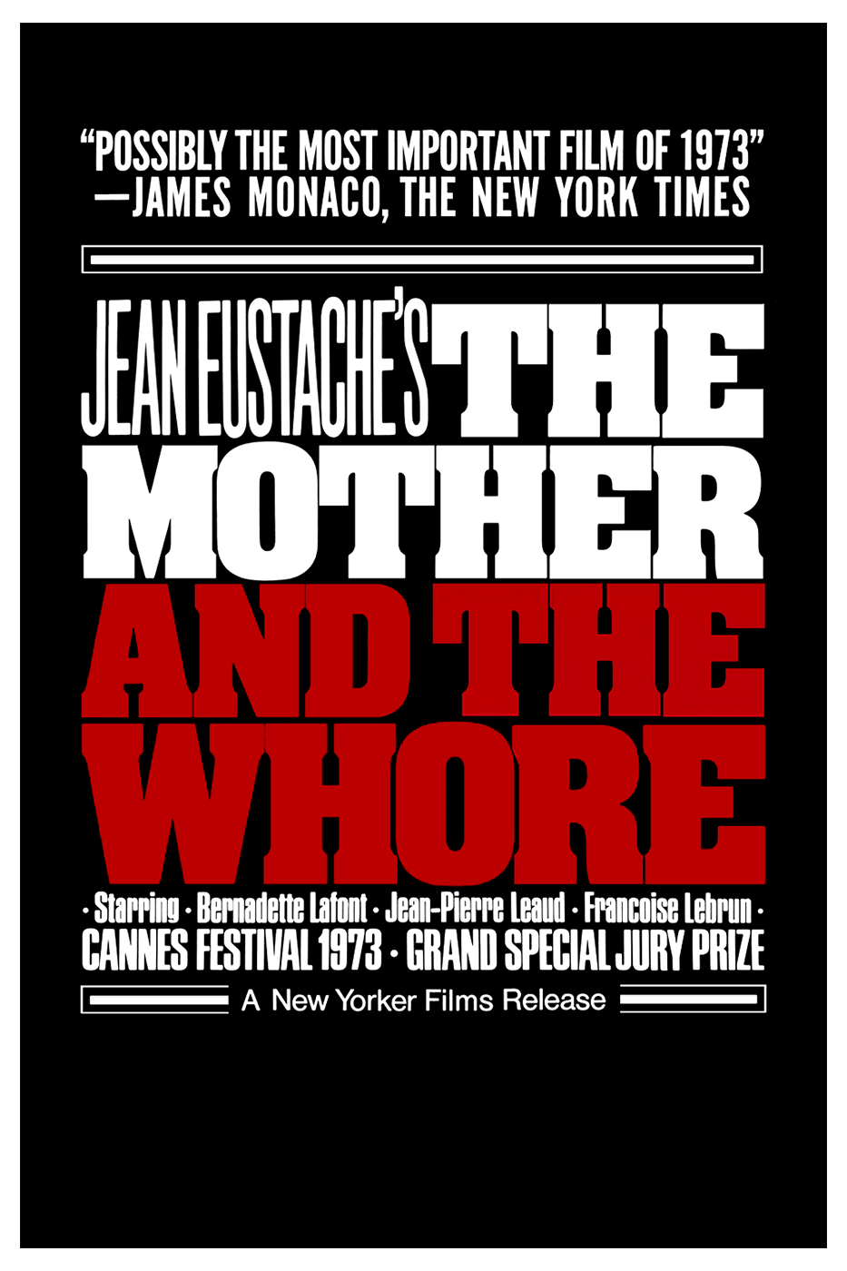 The Mother and the Whore