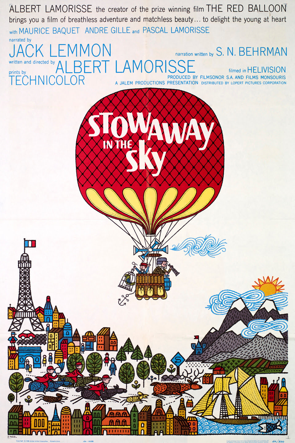 Le voyage en ballon (Stowaway in the Sky)