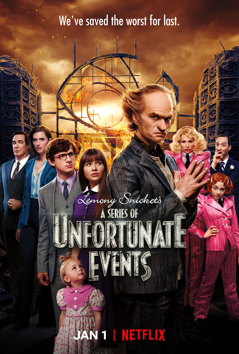 A Series of Unfortunate Events: The Slippery Slope: Part One | Season 3 | Episode 1