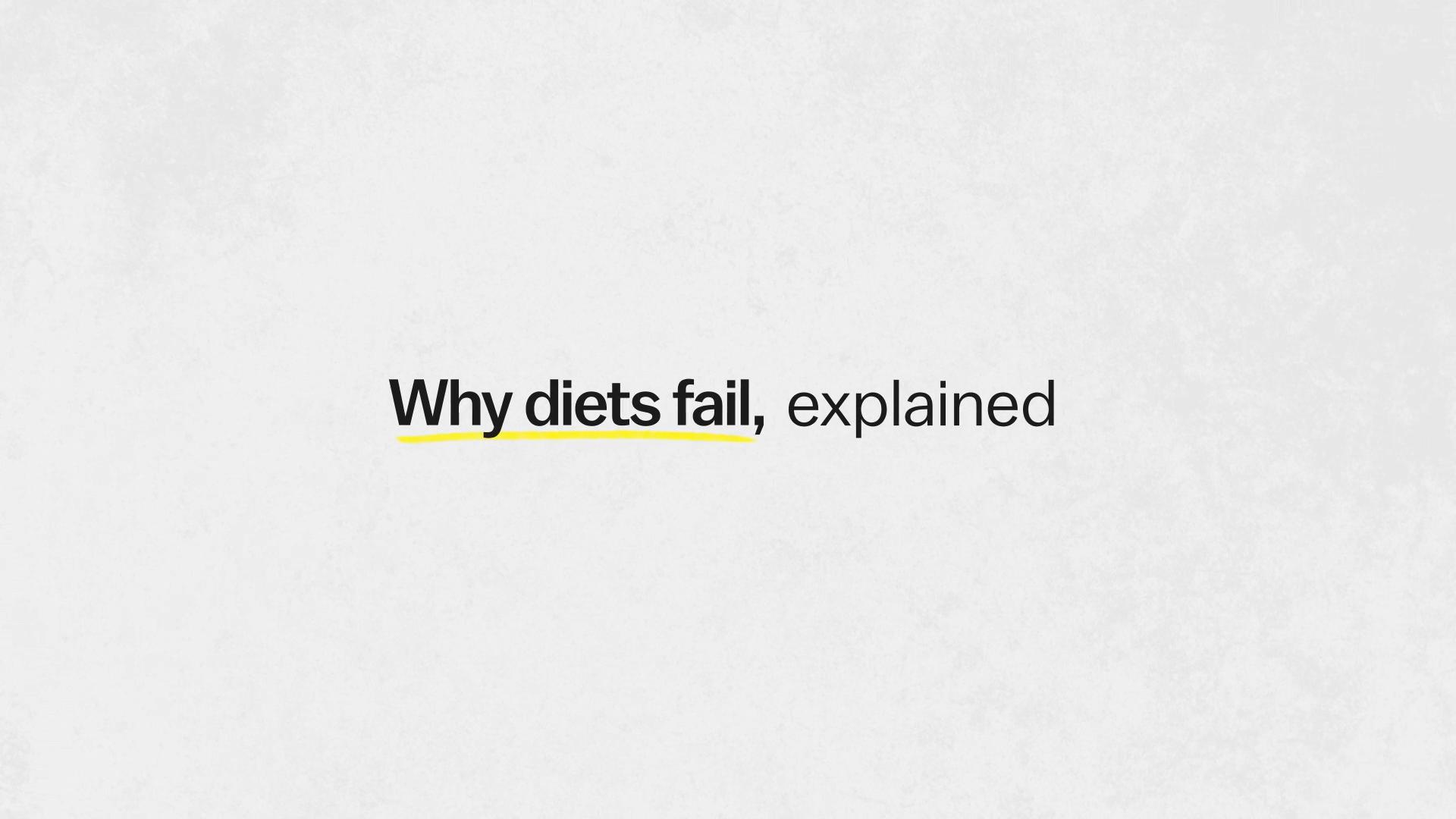 Explained: Why Diets Fail | Season 1 | Episode 6