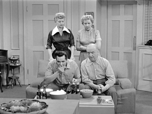 I Love Lucy: Ricky and Fred Are TV Fans | Season 2 | Episode 30