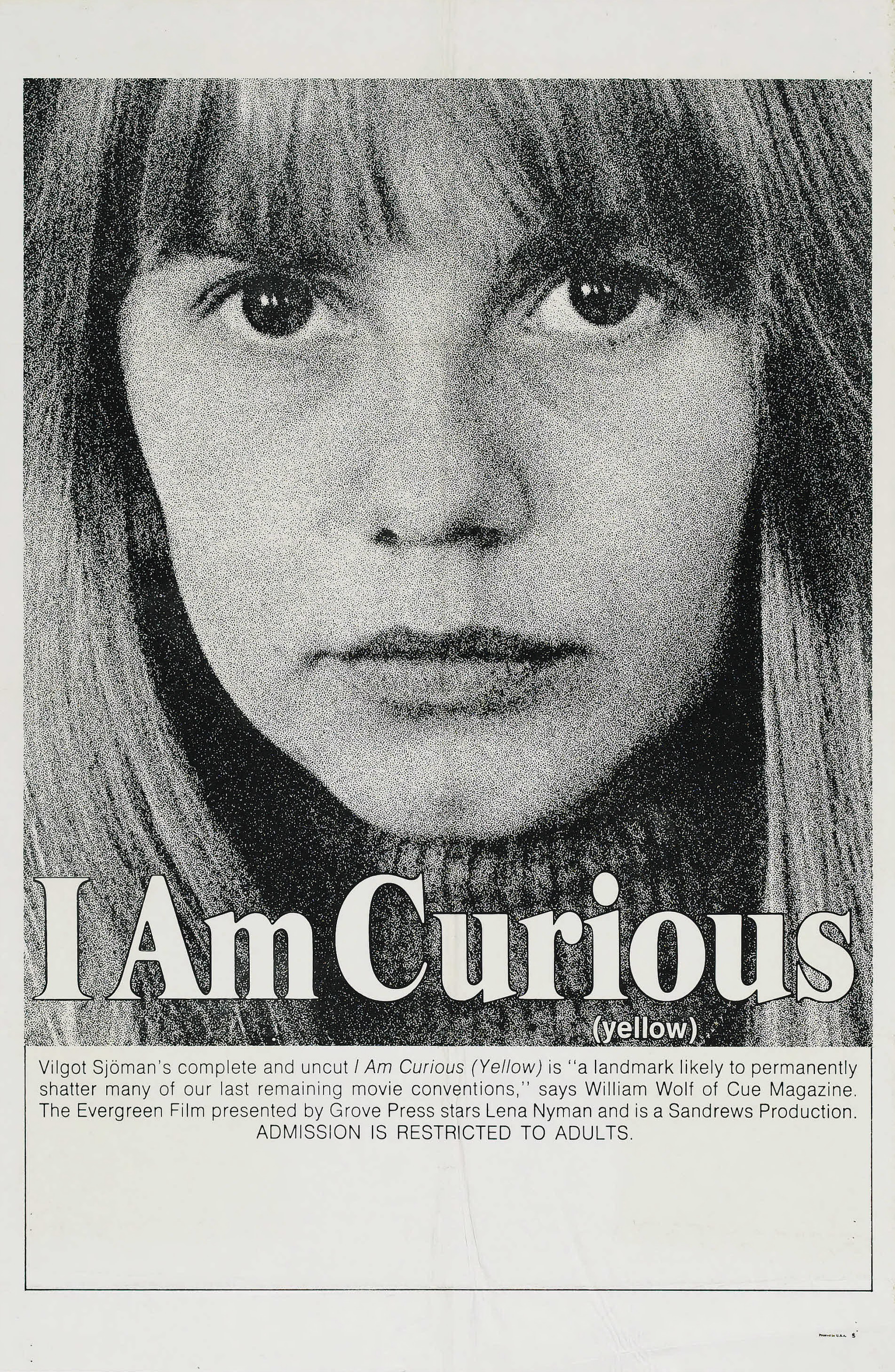 I Am Curious Yellow (Jag Ã¤r nyfiken - En film i gult)