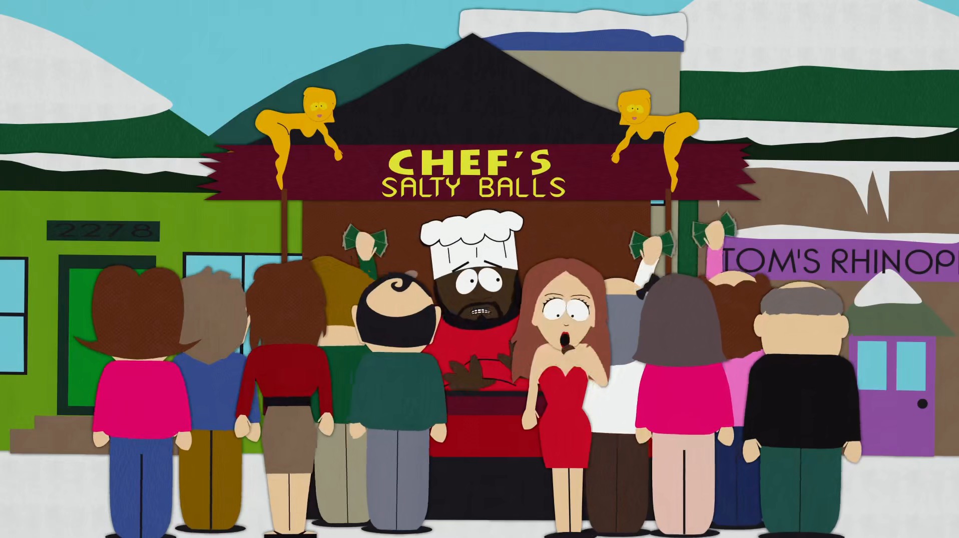 South Park: Chef's Salty Chocolate Balls | Season 2 | Episode 9