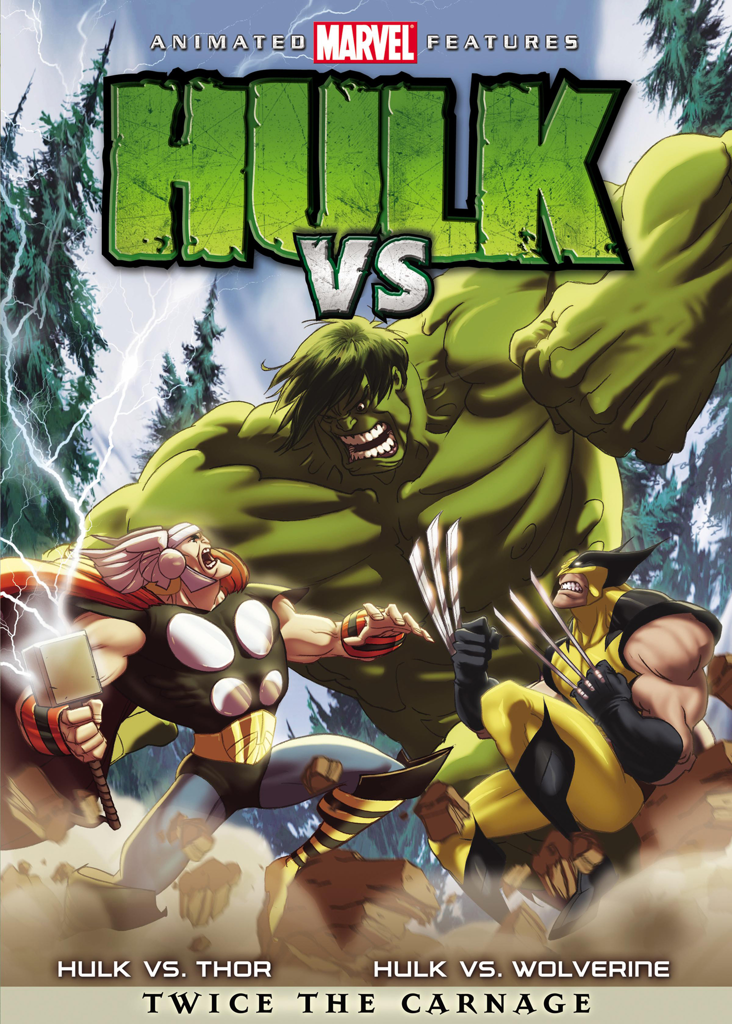 Hulk vs. (Thor & Wolverine)