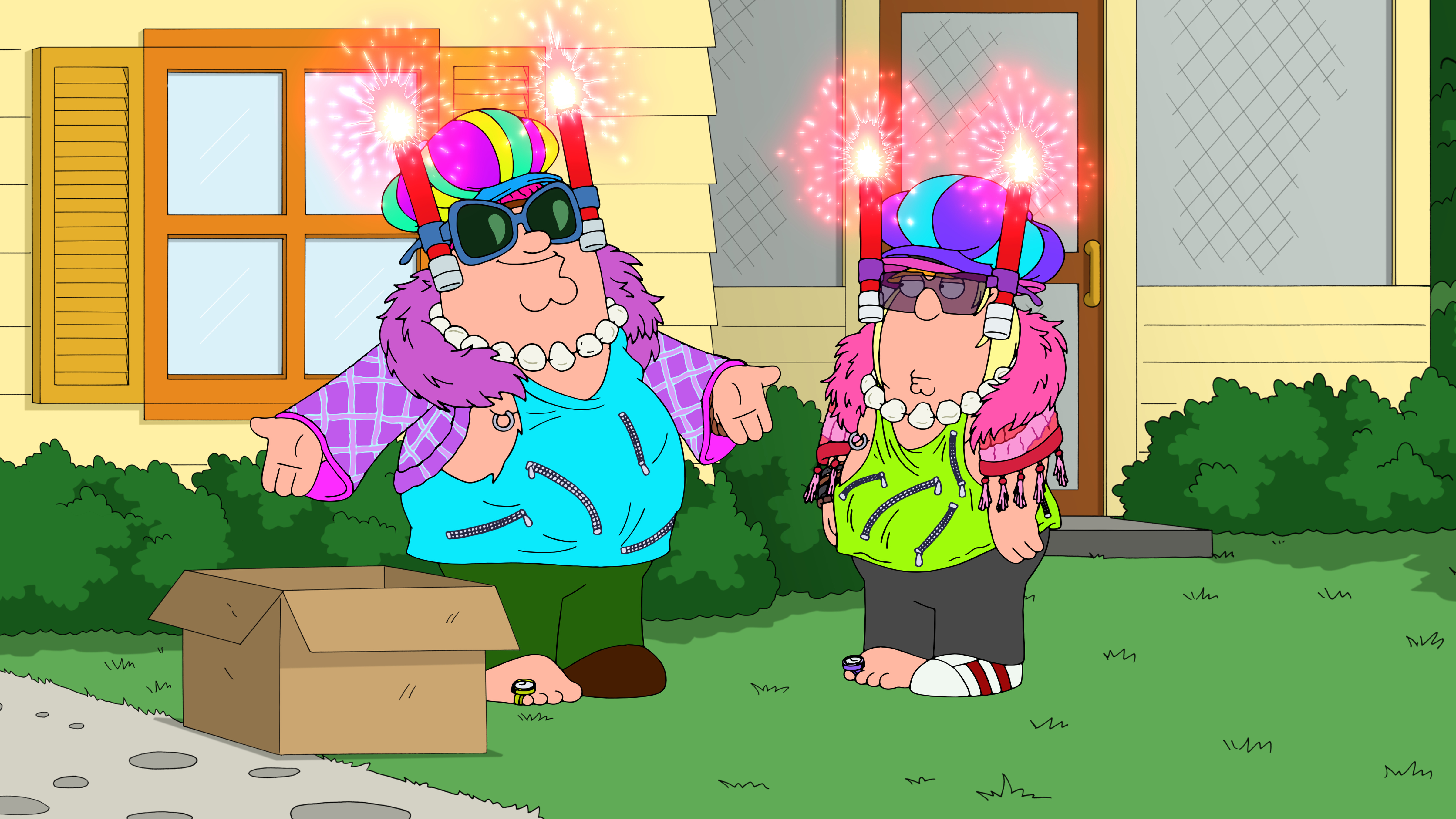 Family Guy: Peter, Chris & Brian | Season 14 | Episode 5